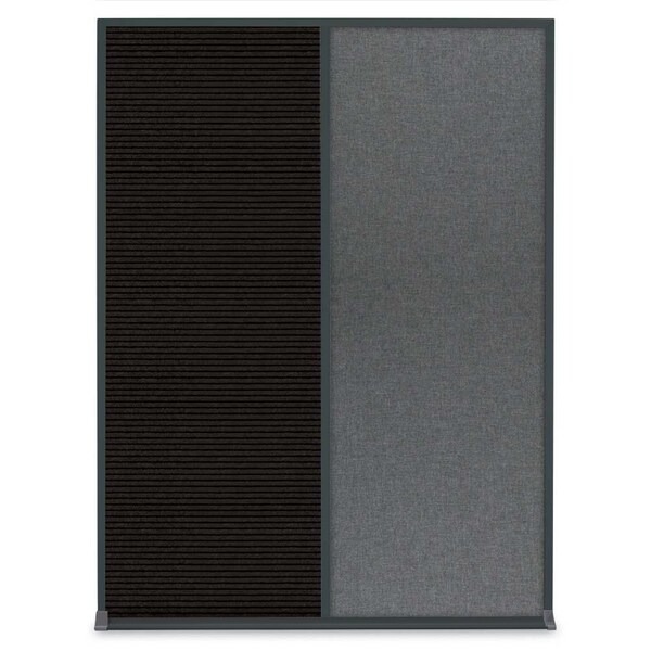 Single Door Radius Corkboard, 18"X24", B